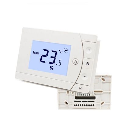 Simple Manual Control Horizontal button Programmable Logic Controller Thermostat Cooling AC