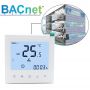 Termostato inteligente de comunicación por cable compatible con BACnet con wifi