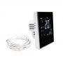HTW-WF02 Serie 3A Termostato de calefacción por suelo radiante Controlador de temperatura de calefacción de habitaciones Wifi