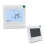  2022 venta caliente 4 tubos estilo moderno 4 colores Fan Coil Modbus termostatos de habitación con tarjeta de acceso