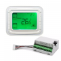 Luz trasera LCD Diseño clásico 110V / 220V Aire acondicionado Termostato digital
