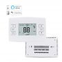 Digital Heat Pump Thermostat Wifi Programmable Thermostat Temperature Controller with Geo Fencing Function