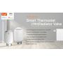 Controlador de temperatura del radiador Smart Home TRV Head con función programable semanal