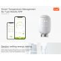 Controlador de temperatura del radiador Smart Home TRV Head con función programable semanal