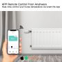 Actuador termostático Válvula Inteligente Zigbee TRV Termostato de radiador RT13