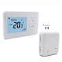 Calor de control de caldera de gas de fijación a la pared y modo frío para termostato inalámbrico de habitación HTW-31-WKT13-WF