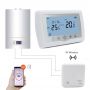 Termostato de calefacción de caldera montado en superficie inalámbrico RF WIFI inteligente al mejor precio HTW-31-WKT19-WF