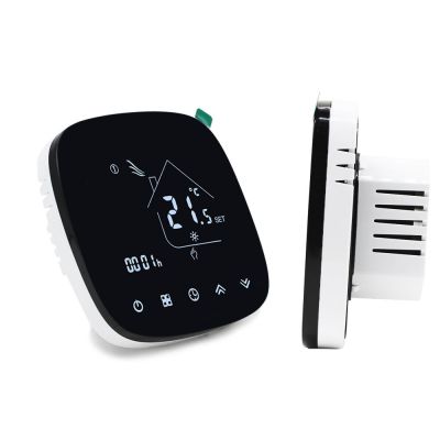 Controlador de temperatura HTW-ECB6 de termostato de calefacción de suelo de agua con Control Wifi Digital inteligente