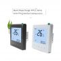 Agua/Calefacción Eléctrica/Caldera de gas HTW-WF11 Wifi Termostato inteligente programable para el hogar