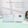 Receptor con cable Sensor de temperatura interna Controlador de calefacción de habitación Wifi inteligente Termostato para caldera de gas