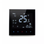 Termostato de calefacción de retroiluminación blanca de pantalla negativa de la serie HTW-WF02 con aplicación wifi