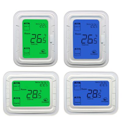 Controlador de temperatura de control de válvula Termostato inteligente de calefacción y refrigeración para sistema de aire acondicionado