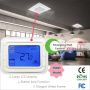 Termostato inteligente Hotowell serie T6861 Termostato de bobina de ventilador digital de 3 velocidades con función de tarjeta clave