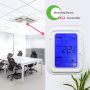 Termostato digital Hotowell T6861 Controlador de temperatura del termostato inteligente con retroiluminación azul o verde