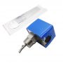 Material de acero inoxidable DN25 Interruptor de flujo tipo paleta para agua caliente
