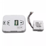 T6865 Serie 24Vac 2 tubos Fan Coil Control Modo calor/frío/ventilación Termostato digital LCD grande
