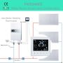 Hotowell WF02 Electric Underfloor Heating Thermostat Smart Modbus Thermostat with Fireproof Material
