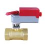 Brass material Motorized Ball Valves DN25 Motorized Valve for Heating Air-Conditioning
