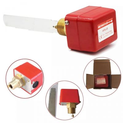 Interruptor electrónico de caudal de agua líquida HFS-25 SPDT Sensor de control de temperatura