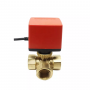 AC220V/110V/24V Electric Ball Valve Brass Electric Ball Valve 2-Way Flow Control Valve
