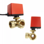 AC220V/110V/24V Electric Ball Valve Brass Electric Ball Valve 2-Way Flow Control Valve