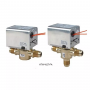 Válvula de zona de agua más vendida HTW-W27 Válvulas solenoides eléctricas de material de latón forjado