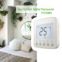 Hotowell Digital Fan Coil Thermostat 220Vac Smart Heating and Cooling Thermostat TF228WN