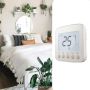 Hotowell Digital Fan Coil Thermostat 220Vac Smart Heating and Cooling Thermostat TF228WN