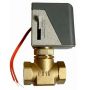 Precio de fábrica HTW-V71 válvula de compuerta de solenoide 15mm-20mm calibre de latón hecho válvulas motorizadas