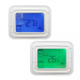 T6861 Pantalla LCD Termostato FCU Horizontal/Vertical Regulador de temperatura de ventilador de 2 tubos/4 tubos y 3 velocidades