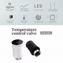 HTW-61RT Termostato de radiador con actuador RF Zigbee TRV inalámbrico programable
