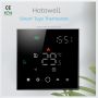 Electric Floor Heating Thermostat Smart Water Heating Thermostat with LED Screen White or Black