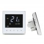 Brushed Cover OEM Acceptable Touch Screen Fan Coil Temperature Controller Thermostat