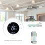 Negative Display 2 Pipe or 4 Pipe Smart Fan Coil Thermostat Room Thermostat with Optional Wifi Function
