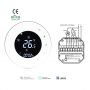 Termostato Tuya Termostato Fan Coil Termostato Digital con Sensor Externo y Conexión Wifi
