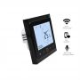 Four Type Black Plus White Housing WiFi Electric Underfloor Heating Thermostat with External Sensor