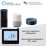 Control de voz Wifi Termostato Tuya Termostato Fan Coil Unidad Termostato Trabajo con Google Home