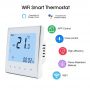 Termostato de calefacción por suelo radiante Tuya Control por voz Controlador de temperatura ambiente Htw-Wf01