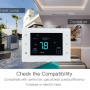 Save 32% Cost Temperature Control 7 Days Schedule WiFi Room Smart Thermostat
