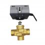 24V/110V/220V Power Supply Optinal 2 Way/3 Way Water Temperature Control Motorized Zone Valve