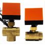 Fan Coil Unit 2/3 Way  Ball Valve Electric Brass Motor Valves