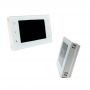 White & Black Color Capacitity Touch Screen Button WiFi Voice Control Heat Pump Thermostat