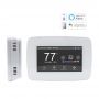 24V Wifi Programmable Touch Screen Heat Pump Thermostat Control by Google Home/ Tuya APP
