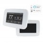 Termostato de bomba de calor Wifi inteligente con pantalla táctil colorida de alta resolución TFT de 24 V y 4,3 pulgadas
