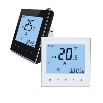 Fan coil thermostat,Room thermostat,Thermostat,hotel thermostat,modbus thermostat