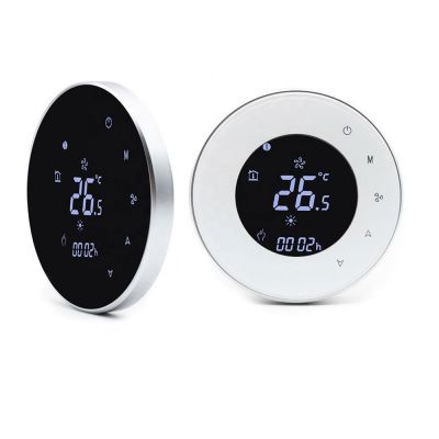 High Quality HVAC Fan Coil Thermostat Programmable Smart Wifi Room Thermostat with Keycard
