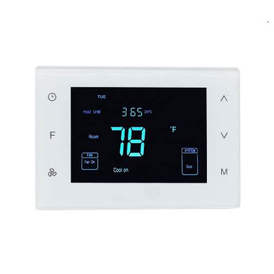 24Vac Heat Pump Thermostat Voice Control Smart Home Thermostat HTW-81-FN7