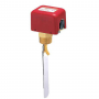 220Vac High Quality Brass Red Cover Water Paddle HFS-25 Series Flow Switch 