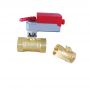 Válvula de bola de 2 vías 220V 24V Válvula de bola motorizada ON/OFF o modulante