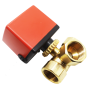 OEM Material Motorized Ball Valve Brass Valve for HVAC System